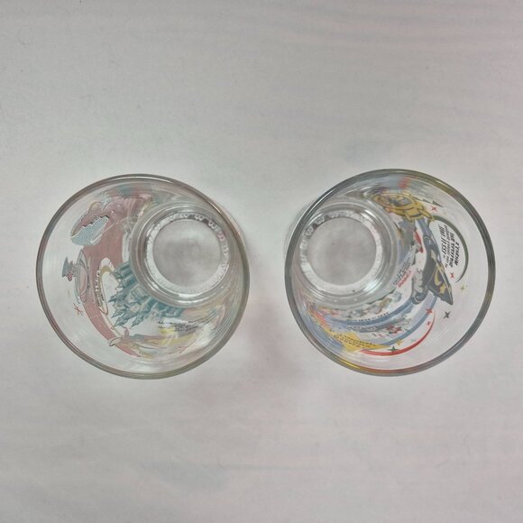 McDonald's Disney 100th Anniversary Glasses (Set of 2) 5" EXCELLENT CONDITION!!! - Picture 5 of 8